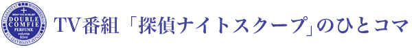 探偵ナイトスクープのひとコマ